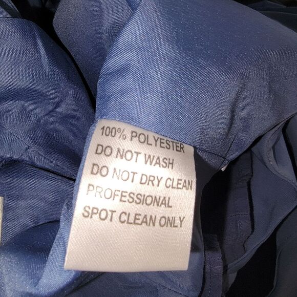 JJ'S House A-line V-Neck Asymmetrical Chiffon Bridesmaid Dress Size 8 - Picture 10 of 10